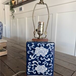 ✨ Ralph Lauren Home Blue & White Chinoiserie Lamp Base